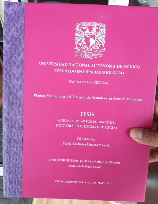 Encuadernación De Tesis Muestra 5