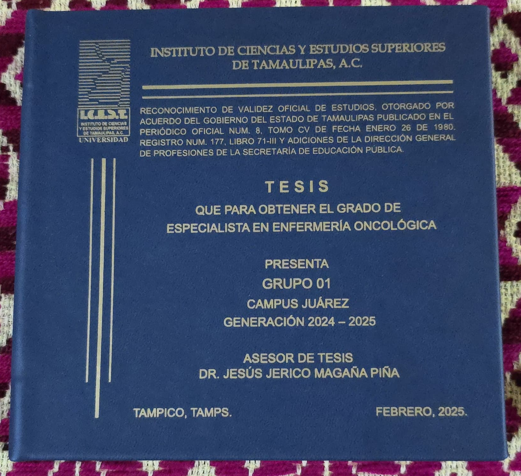 Encuadernación De Tesis Muestra 2