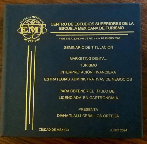 Encuadernación De Tesis Muestra 3